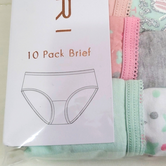 Tahari Girl 10 Pack Brief - Picture 5 of 5